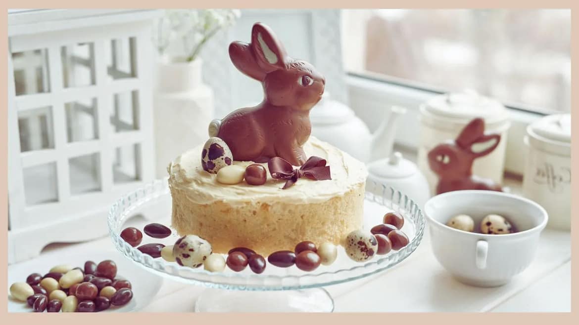 Easter bunny cake