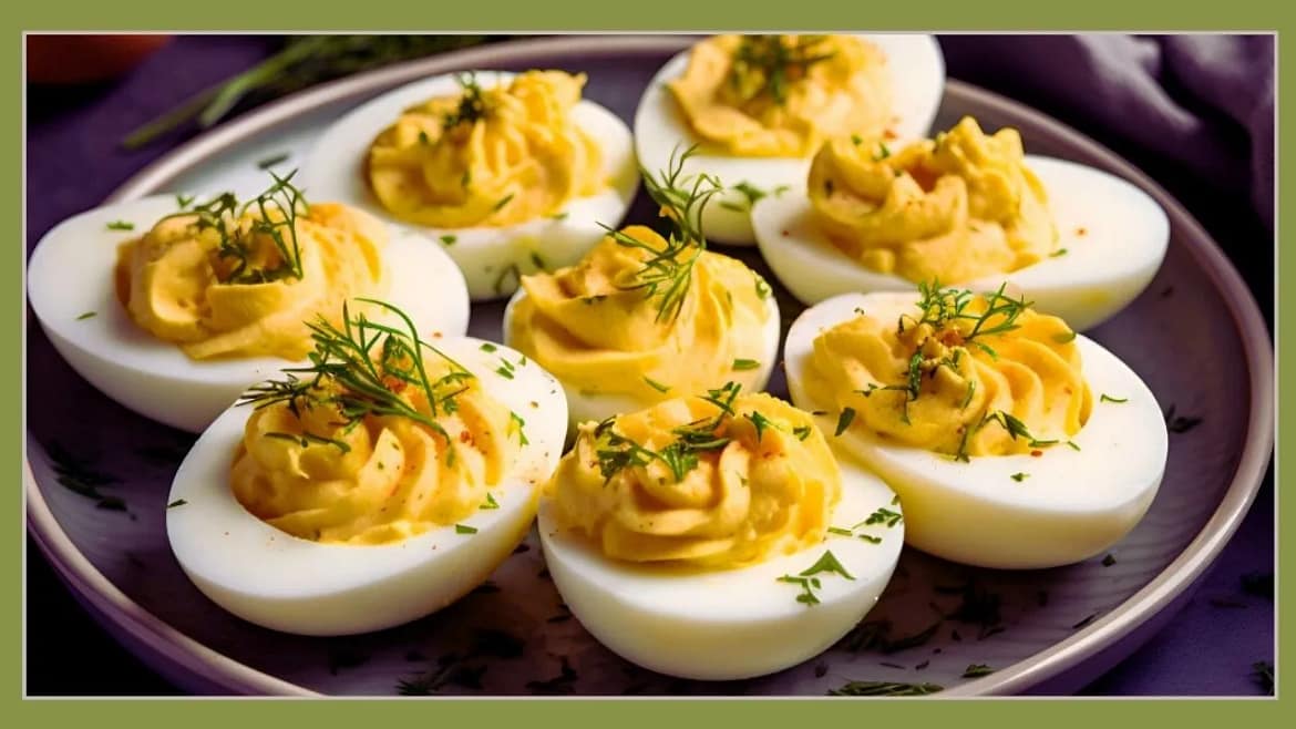 simple deviled eggs