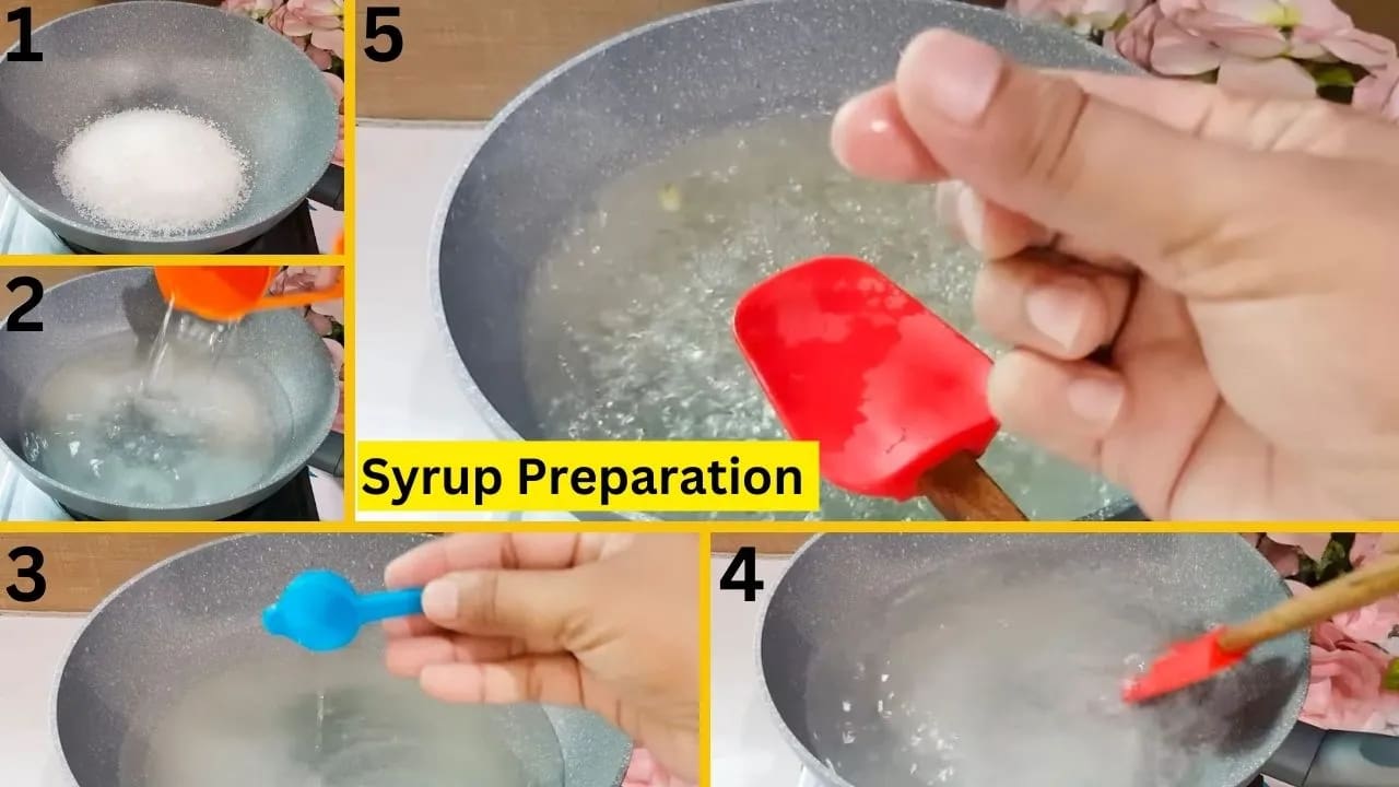 Syrup preparations of Gulab jamun