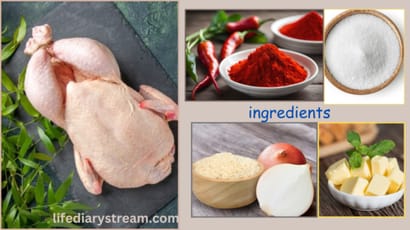 roasted half chicken ingredients