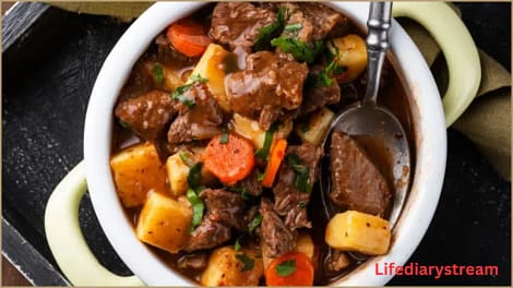beef stew ready to serve