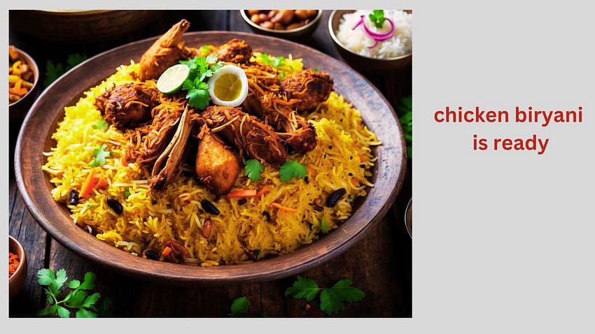 Karachi Chicken biryani